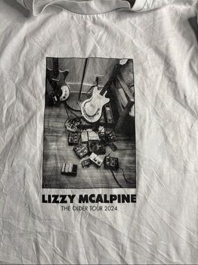 The Older Tour 2024 White Graphic Tee